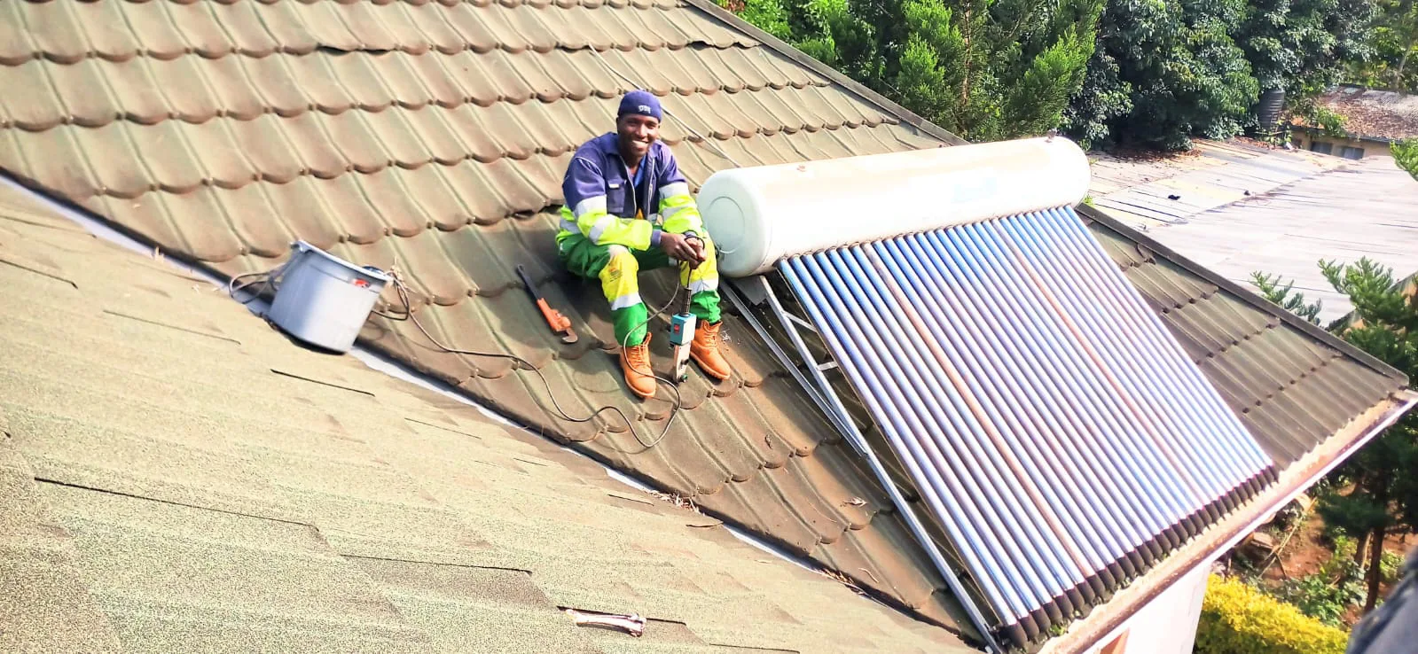 Solar water heater installation Kenya