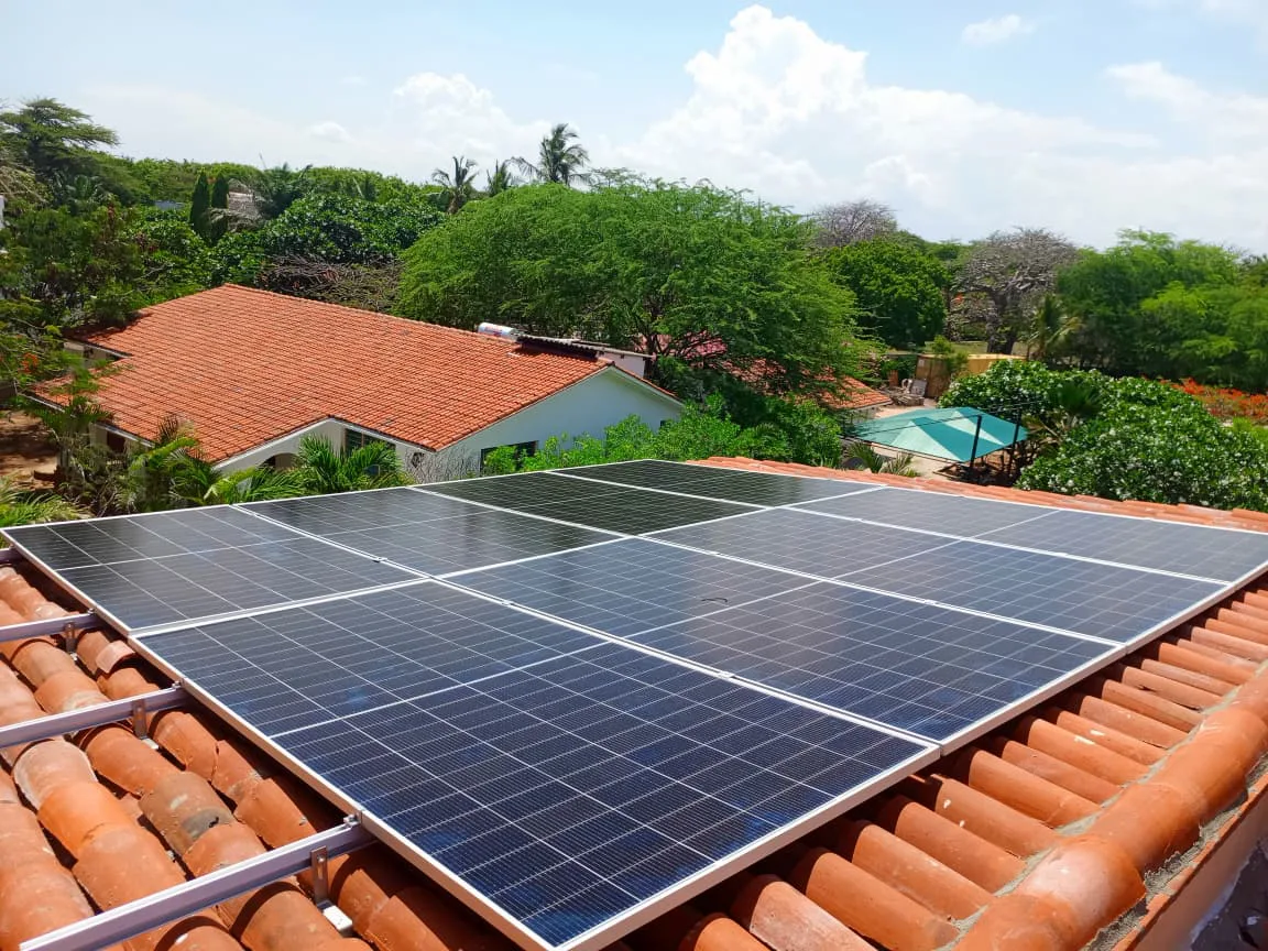 Solar panel installation by Claridge Solar in Nairobi Kenya